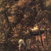 ALTDORFER, Albrecht Saint George in the Forest  ggg oil
